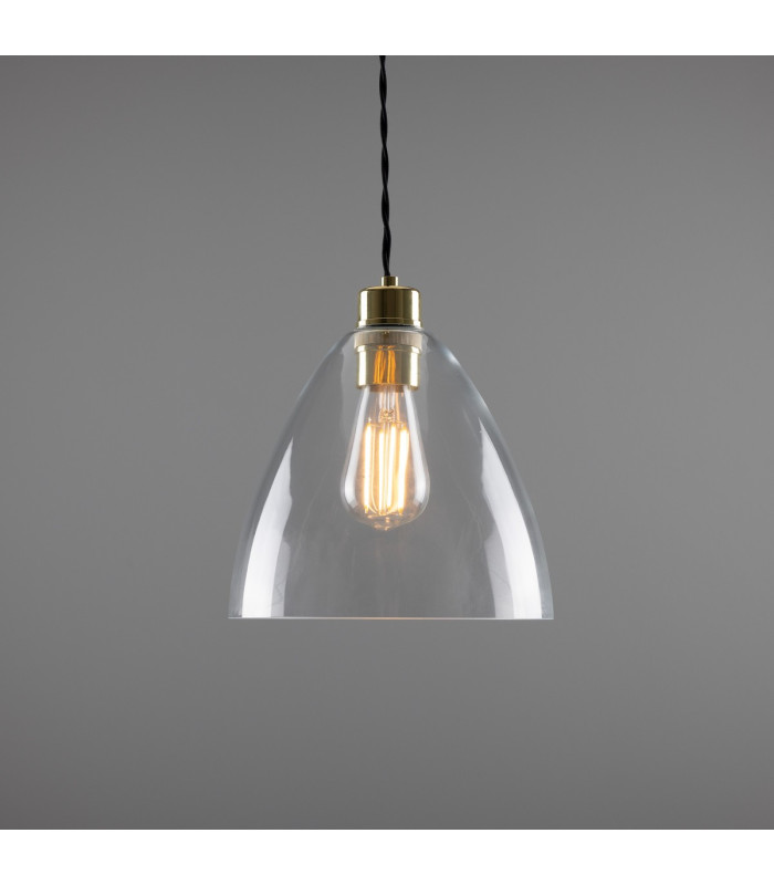 Luang Dome Pendant Polished Brass-4
