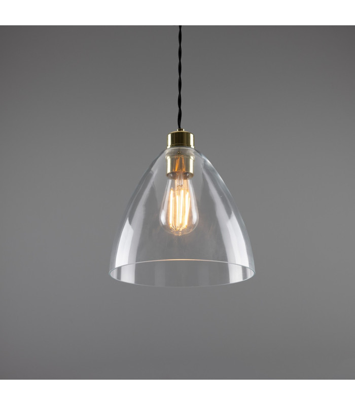 Luang Dome Pendant Polished Brass-5