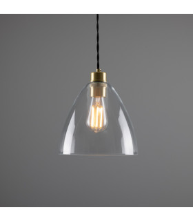 Luang Dome Pendant Satin Brass-2