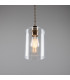 Dalat Cylindrical Pendant Antique Brass-3