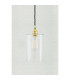 Dalat Cylindrical Pendant Polished Brass-1