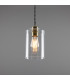 Dalat Cylindrical Pendant Polished Brass-5