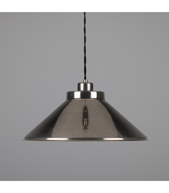 Rio Dome Pendant Light Antique Silver-1