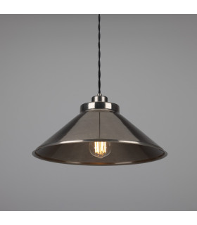 Rio Dome Pendant Light Antique Silver-2