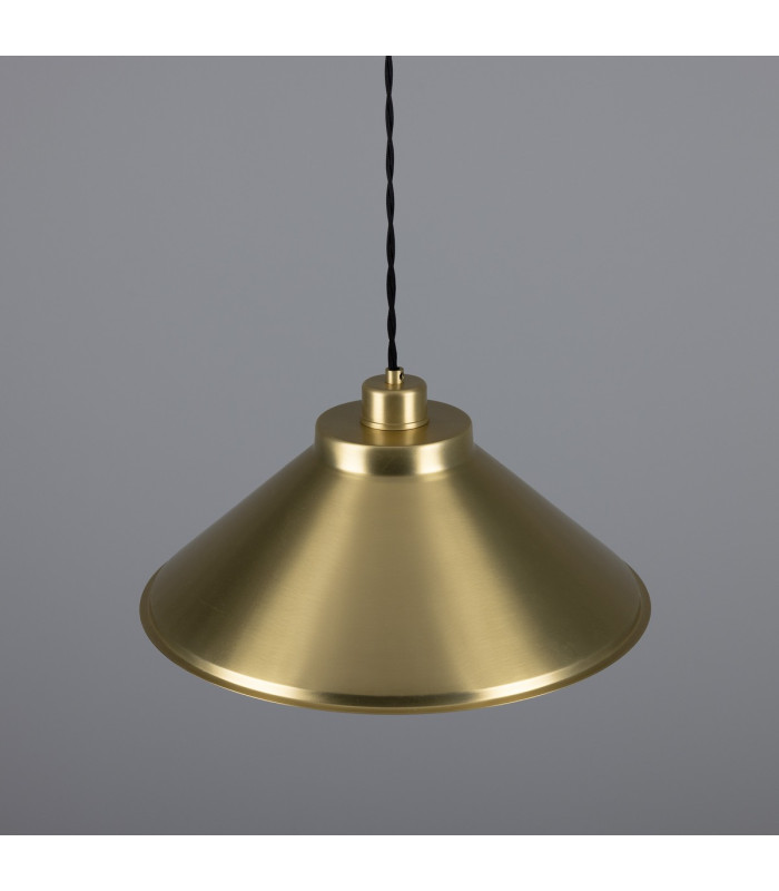 Rio Dome Pendant Light Satin Brass-2