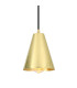 Moya Dome Pendant Light Polished Brass-2