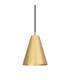 Moya Dome Pendant Light Satin Brass