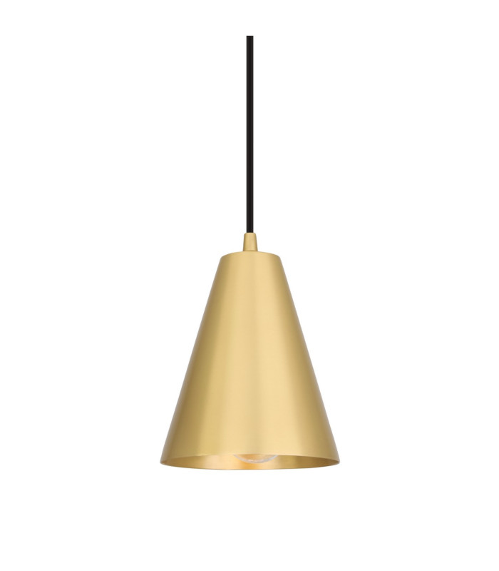 Moya Dome Pendant Light Satin Brass