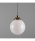 Gentry 25cm Globe Pendant Antique Brass-1