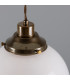 Gentry 25cm Globe Pendant Antique Brass-4