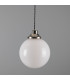 Gentry 25cm Globe Pendant Antique Silver-1