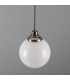 Gentry 25cm Globe Pendant Antique Silver-3