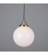 Gentry 25cm Globe Pendant Polished Brass-1
