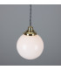 Gentry 25cm Globe Pendant Polished Brass-3
