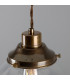 Virginia 20cm Globe Pendant Antique Brass-4