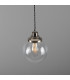 Virginia 20cm Globe Pendant Antique Silver-3
