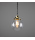 Virginia 20cm Globe Pendant Polished Brass-1