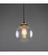 Virginia 20cm Globe Pendant Polished Brass-3