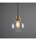 Virginia 20cm Globe Pendant Satin Brass-1