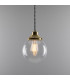 Virginia 20cm Globe Pendant Satin Brass-2