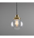 Virginia 20cm Globe Pendant Satin Brass-3