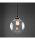 Virginia 25cm Globe Pendant Antique Silver-2