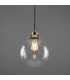 Virginia 25cm Globe Pendant Polished Brass-1