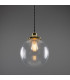 Virginia 25cm Globe Pendant Polished Brass-2