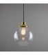 Virginia 25cm Globe Pendant Satin Brass-1
