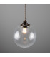 Virginia 30cm Globe Pendant Antique Brass-4