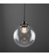 Virginia 30cm Globe Pendant Antique Silver-3
