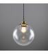 Virginia 30cm Globe Pendant Polished Brass-3