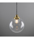 Virginia 30cm Globe Pendant Satin Brass-4