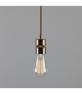 Devon Pendant Light Antique Brass-1