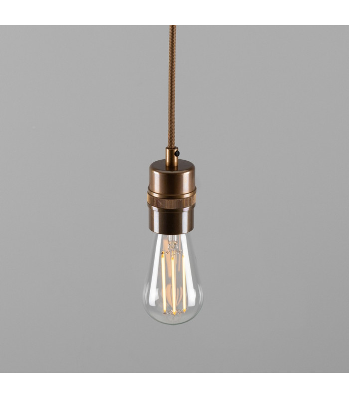 Devon Pendant Light Antique Brass-3