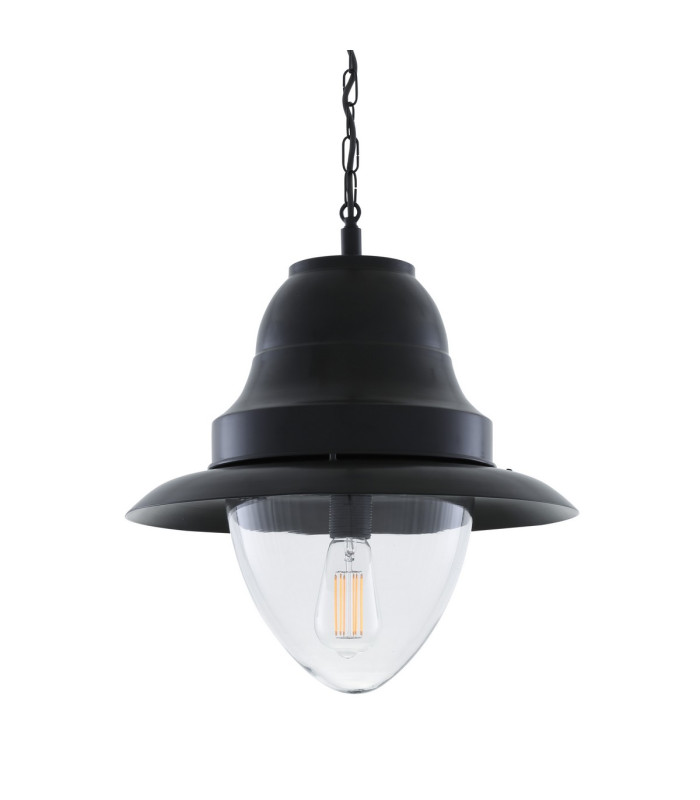 Scottsdale Bathroom Pendant Matt Black IP44-1