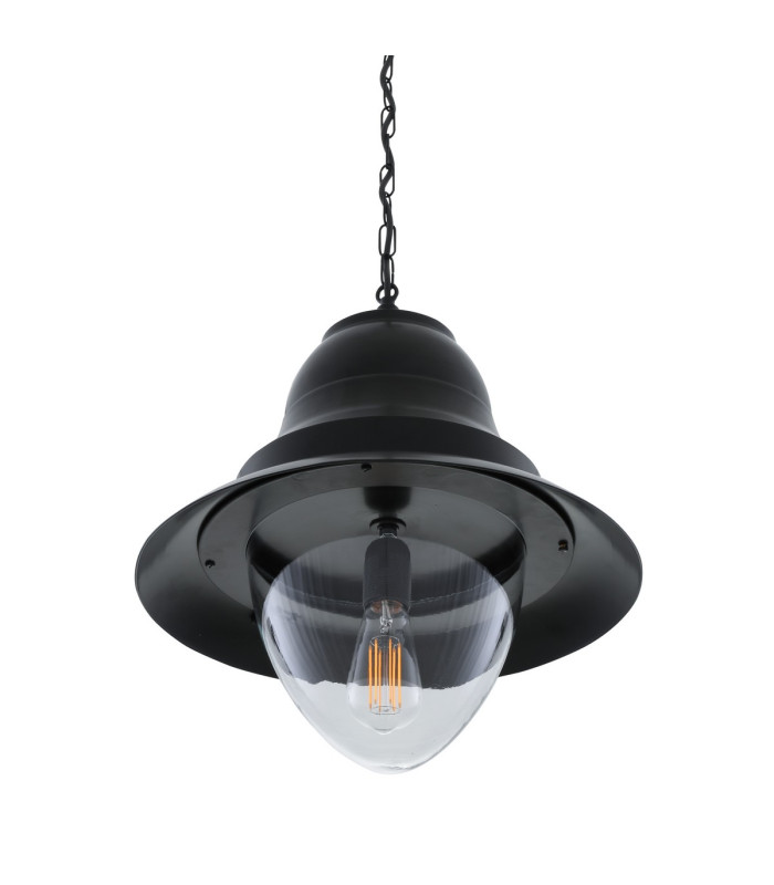 Scottsdale Bathroom Pendant Matt Black IP44-3