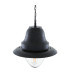 Scottsdale Bathroom Pendant Matt Black IP44-4