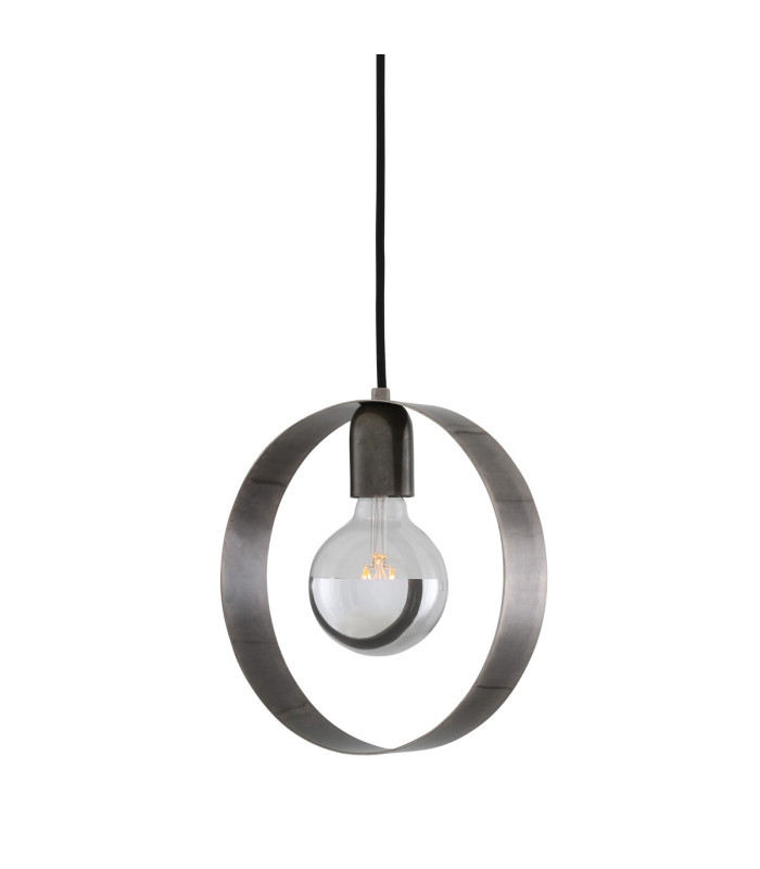 Fossa Pendant Antique Silver-1