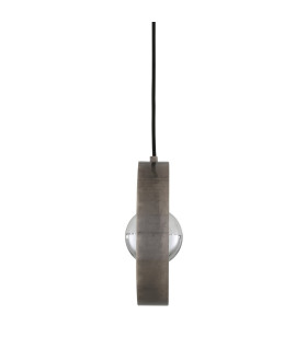 Fossa Pendant Antique Silver-2