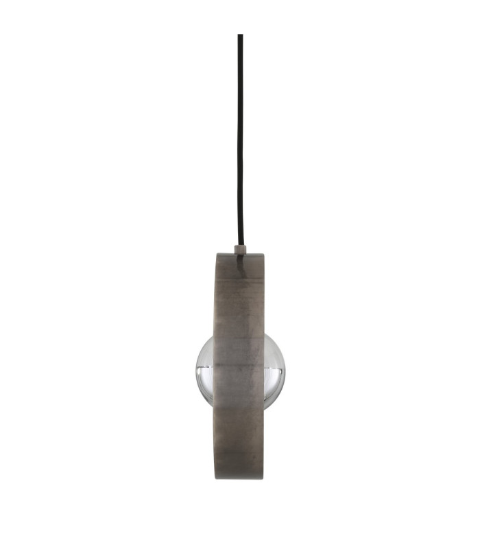 Fossa Pendant Antique Silver-2