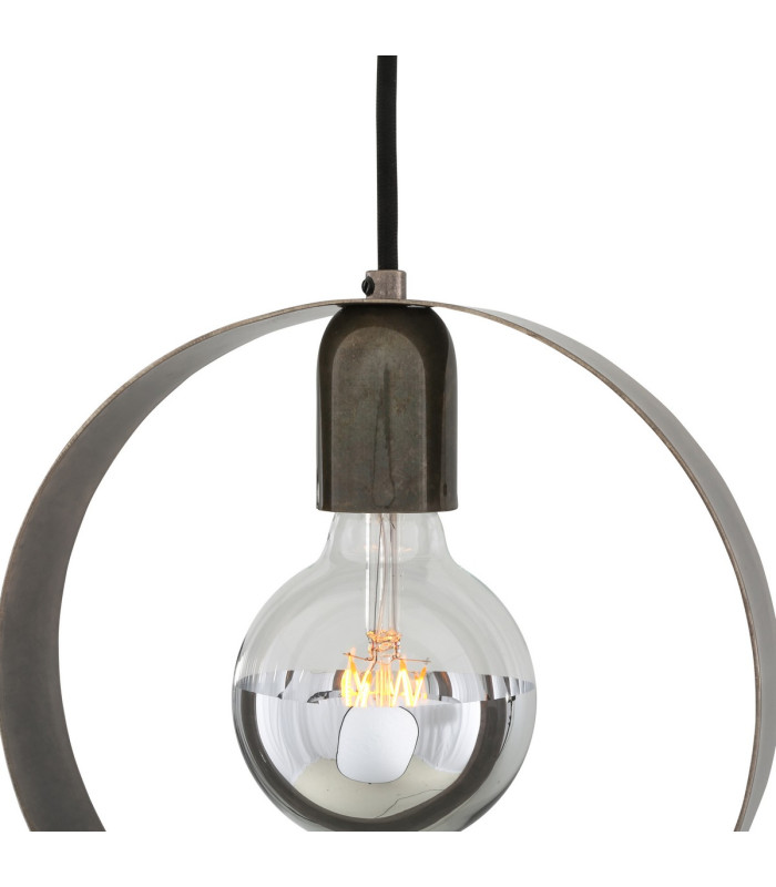 Fossa Pendant Antique Silver-4
