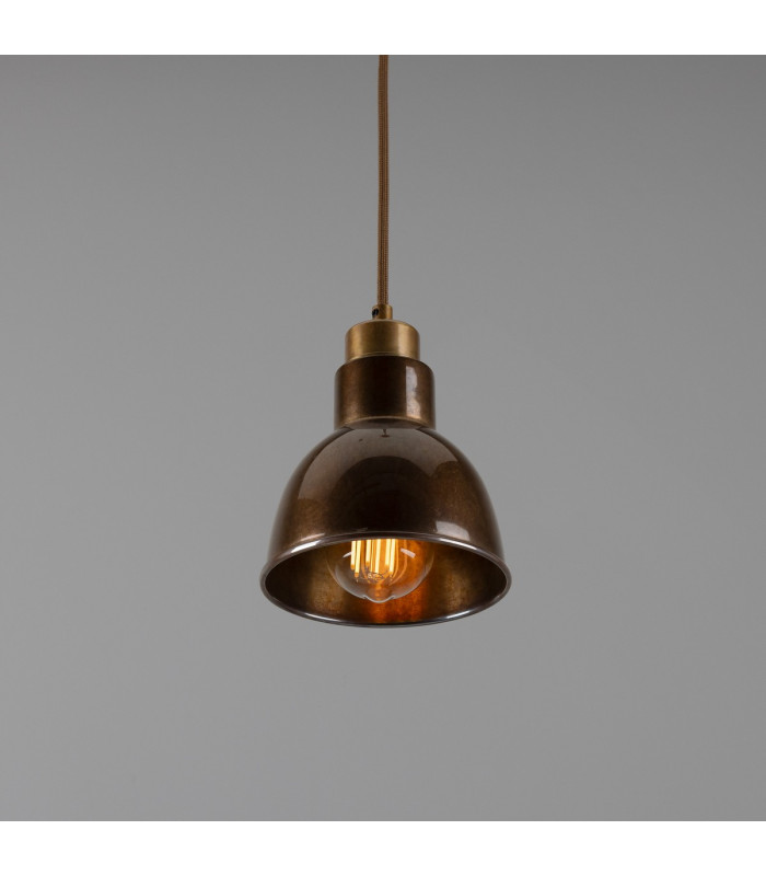 Baku Dome Pendant Antique Brass-2