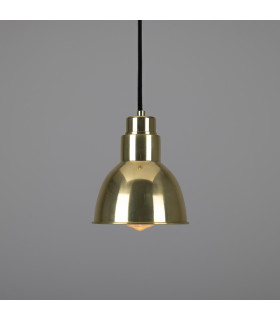 Baku Dome Pendant Polished Brass-1