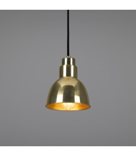 Baku Dome Pendant Polished Brass-2
