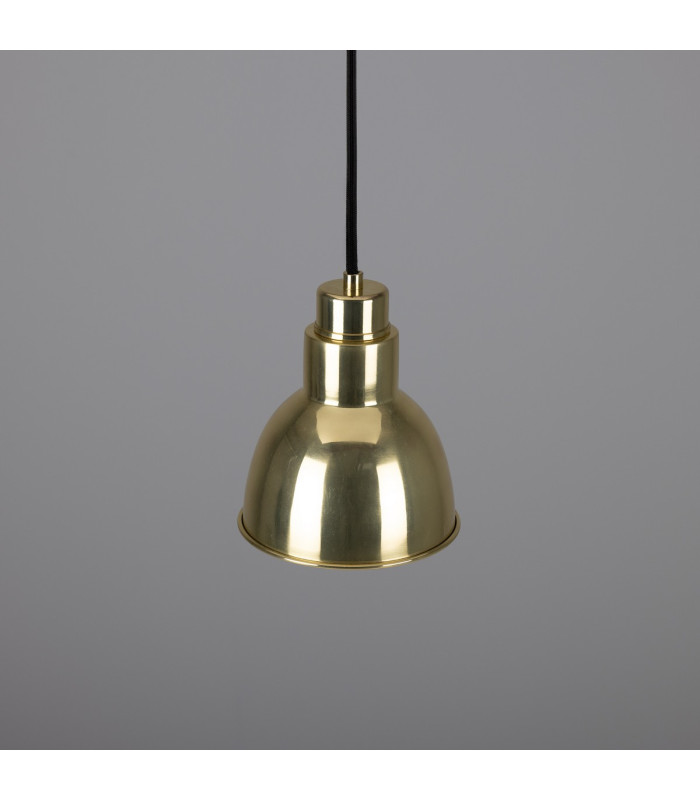 Baku Dome Pendant Polished Brass-3