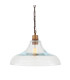 Clifton Dome Pendant Antique Brass-1