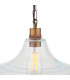 Clifton Dome Pendant Antique Brass-4