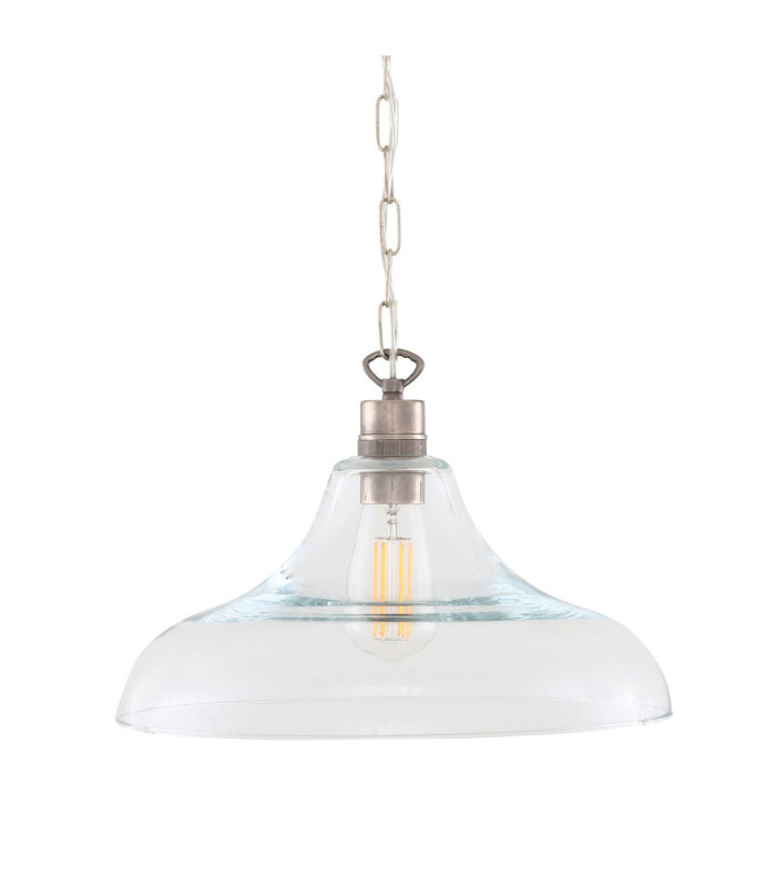 Clifton Dome Pendant Antique Silver-1