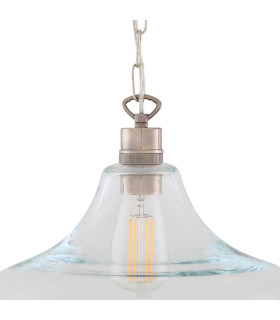 Clifton Dome Pendant Antique Silver-2